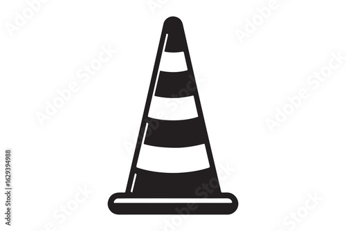 Traffic Cone icon vector illustration
