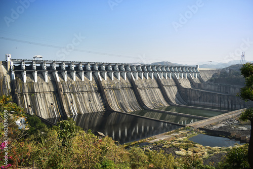 Fotografía Sardar Sarovar Dam narmada kevadia vadodara gujarat india