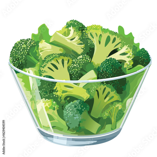 one ingredient Broccoli Salad high fiber diet food