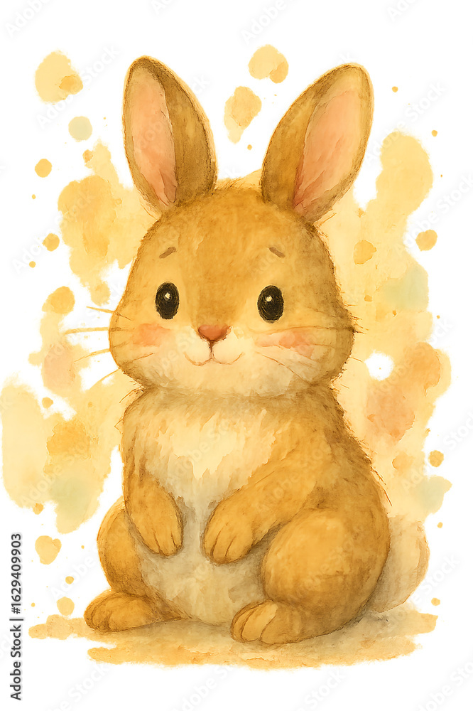 Obraz premium rabbit and carrot