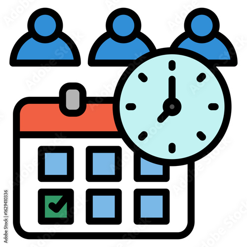 Meeting Scheduler Icon