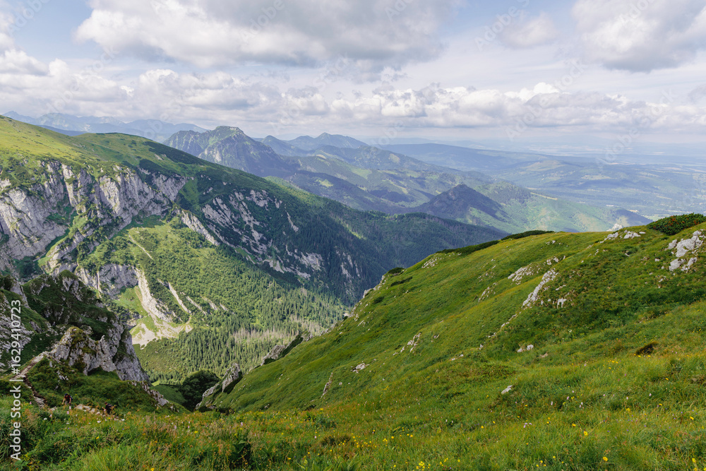 Fototapeta premium Tatra Mountains scenic landscape