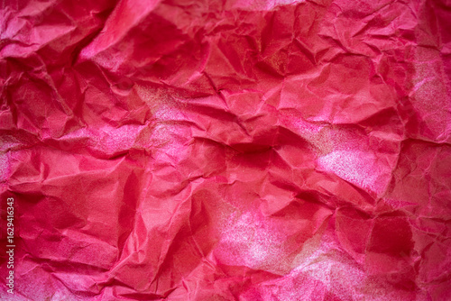 Wallpaper Mural くしゃくしゃな赤色の背景	 Torontodigital.ca