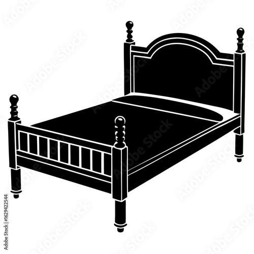 illustration of a bedroom