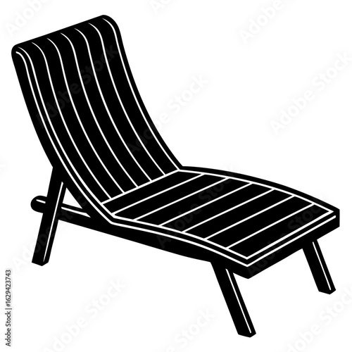 two deck chairs