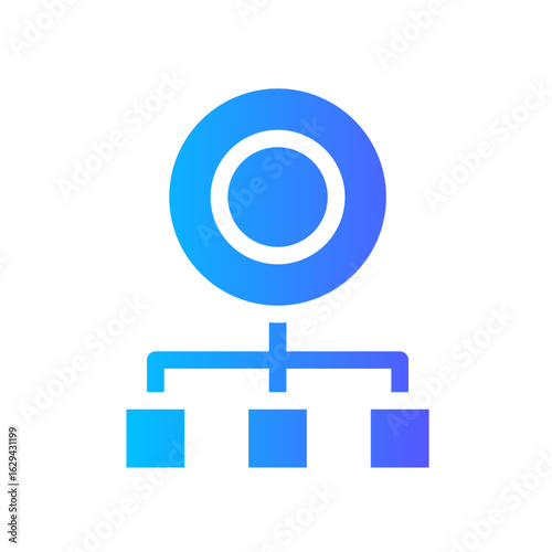classification gradient icon