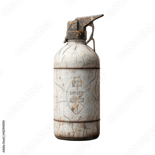 Wallpaper Mural Vintage white metal gasoline can with spout and cap isolated on Transparent Background Torontodigital.ca