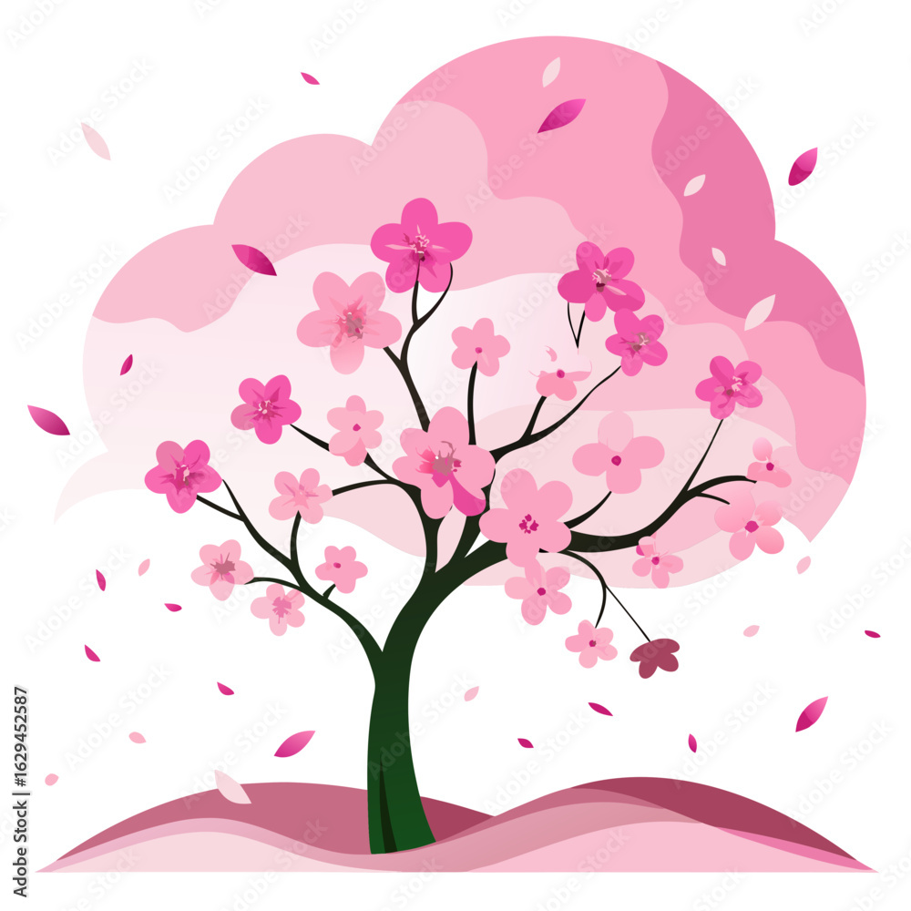 Fototapeta premium cherry blossom tree