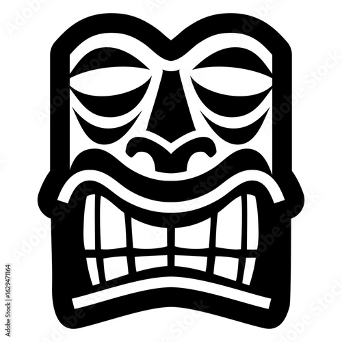 Icono máscara tiki