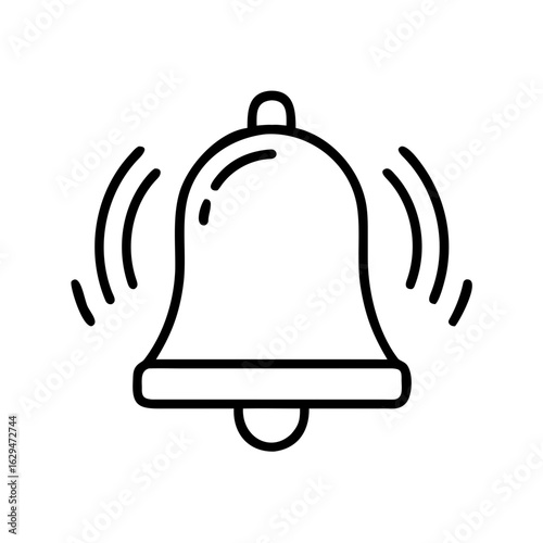 Alarm Bell Alert Sound Icon Design