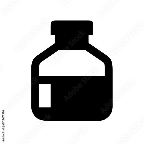 Bottle Sealed Container Icon Design