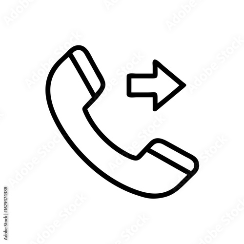 Call Made Outgoing Call Icon Design