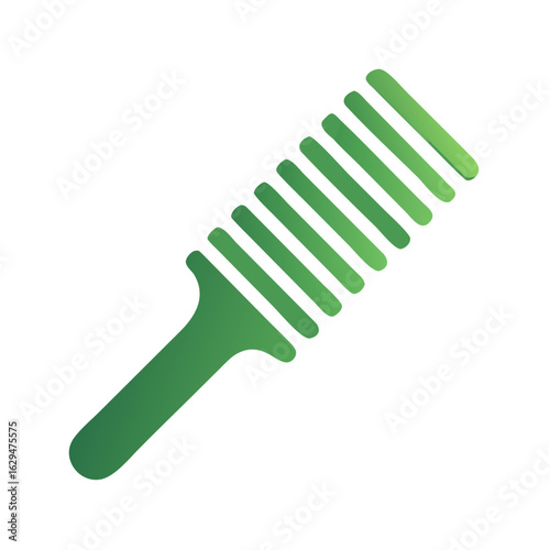 Comb Hair Grooming Tool Icon Design