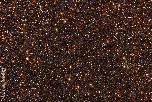 Shimmering Dark Chocolate Metallic Glittering Texture Surface with Spotlights Effect