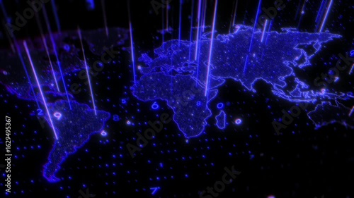 デジタルの地球地図