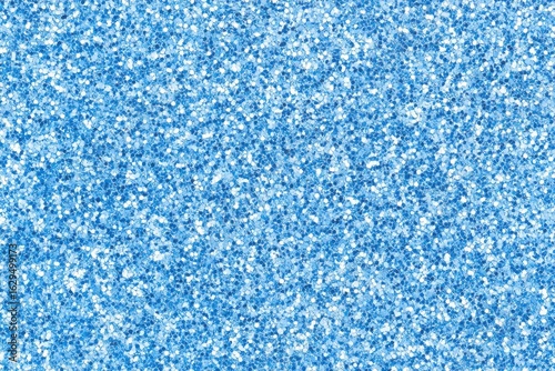 Sparkling Sky Blue Sequins Texture Glitter Surface Celebration Abstract Background