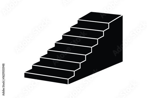 Wallpaper Mural creaky stairs vector icon Torontodigital.ca