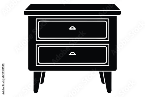 nightstand vector icon