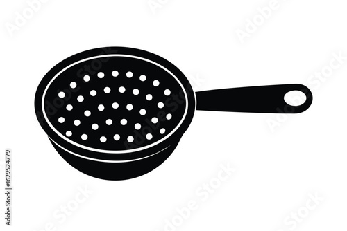 tea strainer vector icon