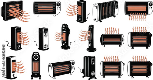 Cozy warmth various electric heaters provide instant comfort