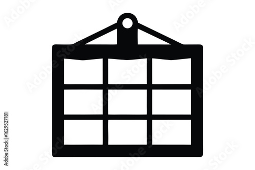 wall organizer vector icon