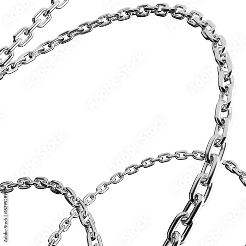 Silver chromatic chain