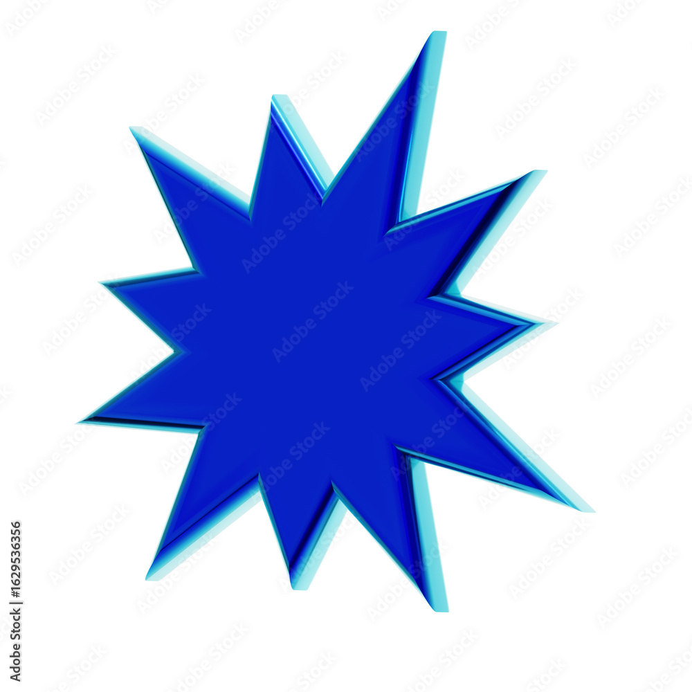 Abstract 3d rendering shape Abstract 3d rendering shape