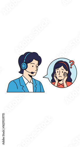 Customer service representative responds to client concerns with empathy and understanding