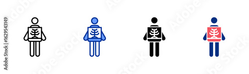 Imaging icon sheet multiple style collection