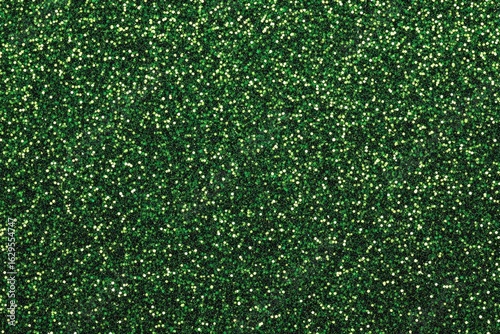 Festive Emerald Green Glitter Texture Celebration Sparkle Shimmer Background