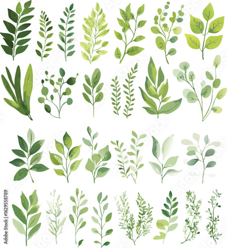 Seamless pattern with floral and leaves, a beautiful nature-inspired design