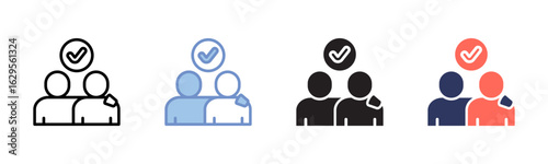 Accompany  icon sheet multiple style collection
