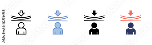 Resilience icon sheet multiple style collection