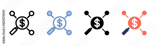 Root Cause icon sheet multiple style collection