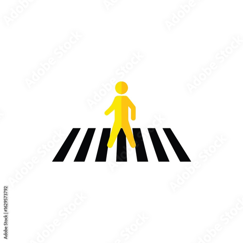 Pedestrian Crossing Symbol: Safety First