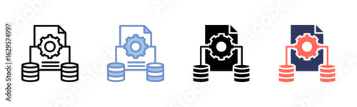 Redundancy icon sheet multiple style collection
