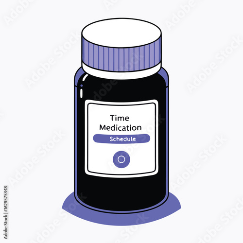 smart pill bottle with digital display showing dosage time and reminders