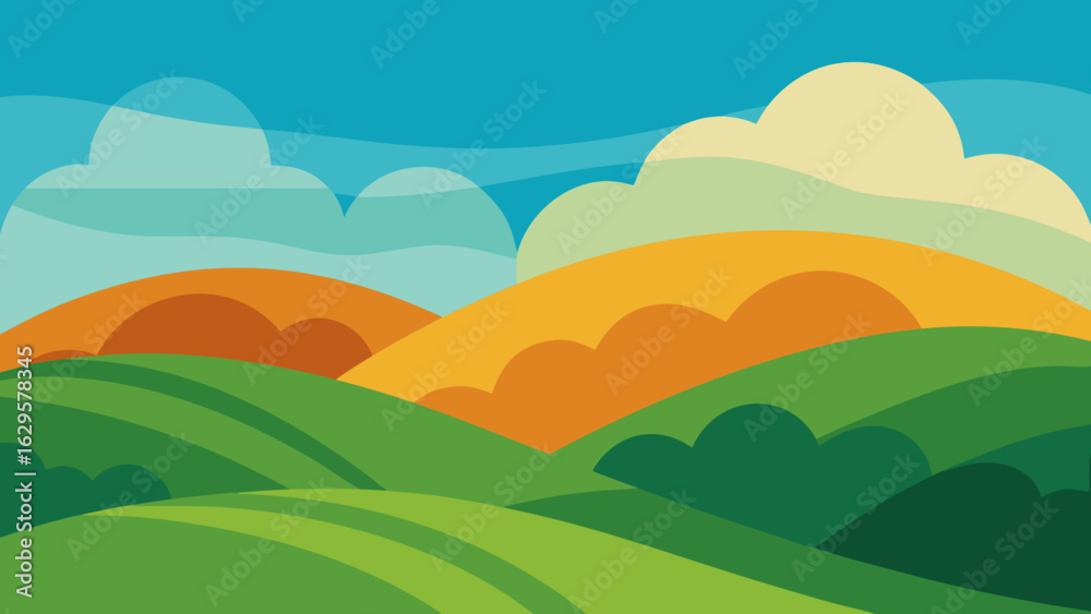 Obraz premium landscape with mountains