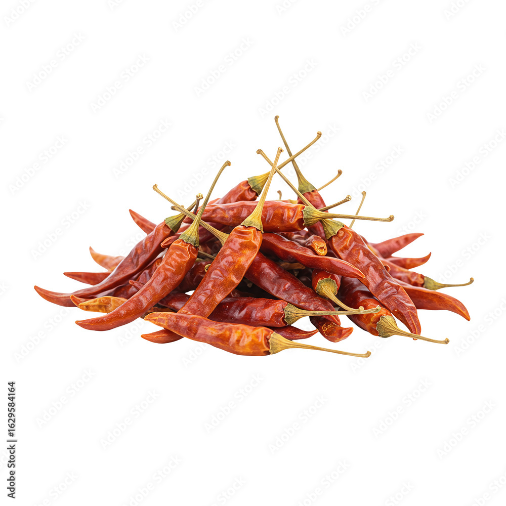 A Pile of Dried Red Chilies: A Guide to Their Fiery Flavor and Culinary Use A Pile of Dried Red Chilies: A Guide to Their Fiery Flavor and Culinary Use