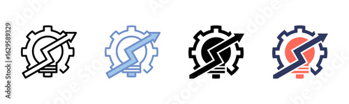 Enhancement icon sheet multiple style collection