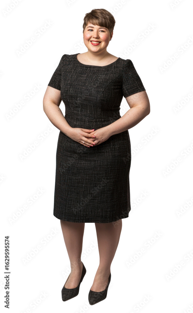 Fototapeta premium Confident woman in formal attire