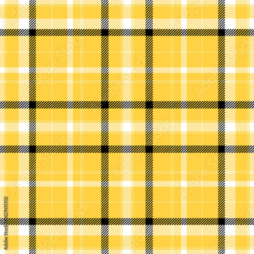 Plaid seamless pattern. Check line. Repeating tartan checks design. Repeated scottish stripe flannel. Scotland fabric prints. Gingham twill lattice. Repeat checkered weave plaids. Vector illustration