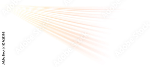 Abstract Yellow Neon Rays Motion background with glow speed lines