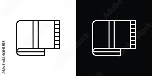 blanket icon. editable stroke web icons