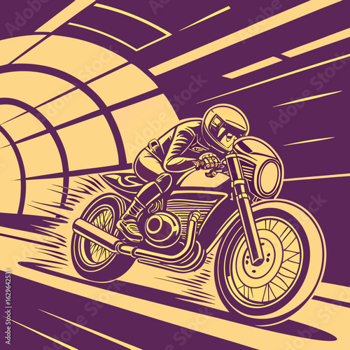 motorcycle on the road