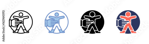 Accessibility icon sheet multiple style collection