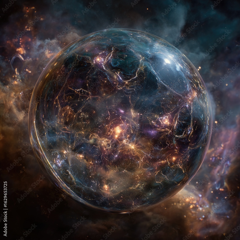 Obraz premium Cosmic Orb Nebula