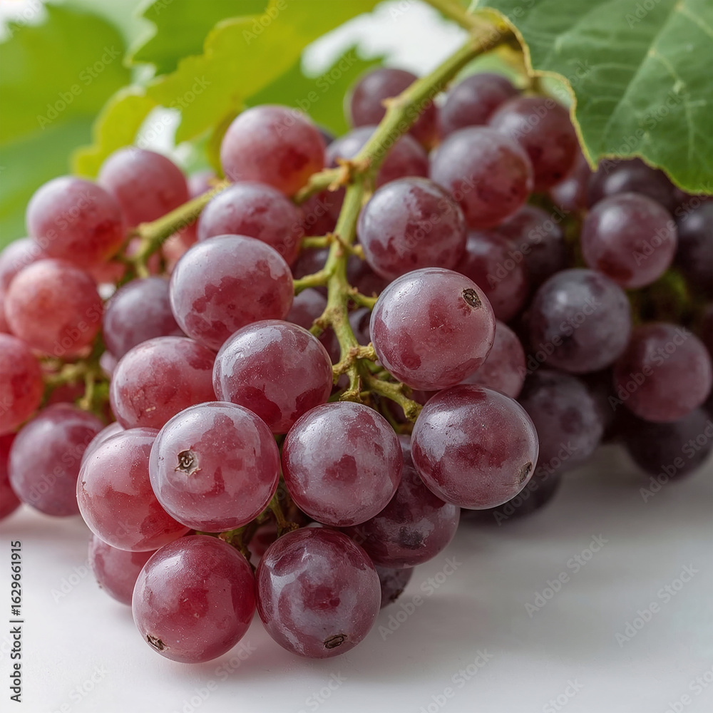 Fototapeta premium image of fresh grapes, studio photo quality