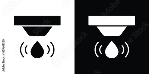 Water sensor icon symbol template for graphic and web design collection logo vector illustration
