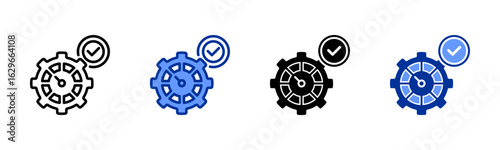 Optimization icon sheet multiple style collection